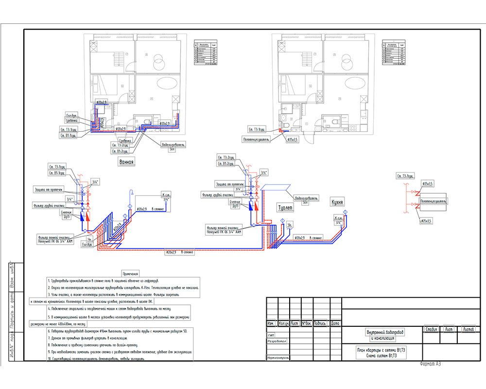 Проект водоснабжения. Схема водоснабжения и канализации жилого помещения. Схема водоснабжения частного дома чертеж. Пример чертежа водоснабжения частного дома. План водоснабжения частного дома чертёж.